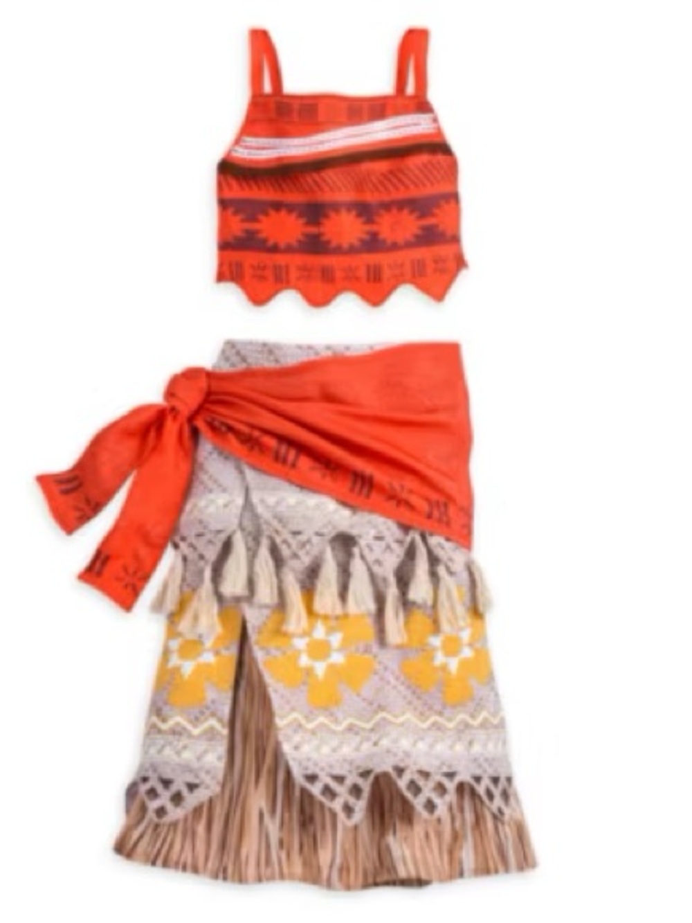 Disney Moana Costume Skirt Only 7